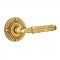 Emtek 8107 Ribbon & Reed Lever with Ribbon & Reed Rosette French Antique Brass