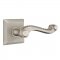 Emtek 8131 Rope Lever with Quincy Rosette Antique Nickel