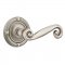 Emtek 8107 Rustic Lever with Ribbon & Reed Rosette Antique Nickel
