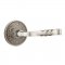 Emtek 8106 Santa Fe Lever with Lancaster Rosette Antique Nickel