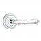Emtek 8101 Turino Lever with Rope Rosette Polished Chrome