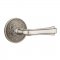 Emtek 8106 Wembley Lever with Lancaster Rosette Antique Nickel