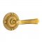 Emtek 8107 Wembley Lever with Ribbon & Reed Rosette French Antique Brass