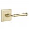 Emtek 8131 Merrimack Lever with Quincy Rosette Satin Brass