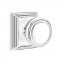 Emtek 8161 Norwich Knob with Wilshire Rosette Polished Chrome