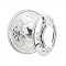 Emtek 8106 Victoria Knob with Lancaster Rosette Polished Chrome