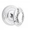 Emtek 8107 Victoria Knob with Ribbon & Reed Rosette Polished Chrome