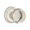 Emtek 8101 Providence Crystal Knob with Rope Rosette Satin Nickel