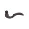 Cortina Brass Lever in Flat Black Finish