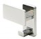 Matt Aluminum Hafele Wardrobe Hook, 90 x 46 x 90 mm