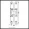 Product Specs for Hafele Concealed Hinge, Tectus TE 240 3D