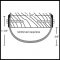 Product specs of NGP 14R Door Bottom