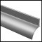 Actual Image of NGP 17 Rain Drip in Mill Aluminum Finish