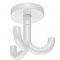 White Hafele HEWI, Triple Rotating Ceiling Hook
