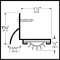 Product Spec of Rubber Door Shoe 210