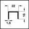 Product Specs for Single Upper Guide Track, Rolluna Overlay
