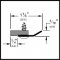 Product Specs of Door Gasket Seal #305SS