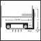 Product specs of NGP 313V Door Shoe Sweep