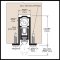 Product Specs of Mortised Automatic Door Bottom #320