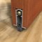 Zero 320 Mortised Automatic Door Bottom Applied to Interior Wooden Door in Closed Position