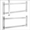 Actual Image of Rockwood 35, 36 Set of Mounted Pull on Push Bars with Base Plates