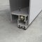 Mortised Door Bottom applied on metal door with seal lowered
