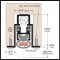 Product Specs of Mortised Automatic Door Bottom with FireStop INTUMET Interior #364FS