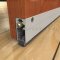 Automatic Door Bottom 366 Applied on Wooden Interior Door in Closed Position