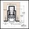 Product Specs for Mortised Automatic Door Bottom #369