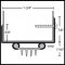Product specs of NGP 36EV Door Shoe Sweep