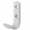 Hafele Aluminum Coat Hook, 11/16" x 1-3/8" x 2-7/16"