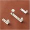 Hafele Aluminum Coat Hook, 11/16" x 1-3/8" x 2-7/16"  Applied 