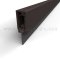 Dark Bronze Anodized with Neoprene Seal
