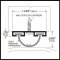 Product Spec of Mortised Door Bottom 52