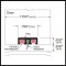 Product Spec of Mortised Door Bottom 59