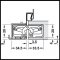 Product Data for Hafele Concealed Hinge
