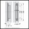 Product Data for Hafele Concealed Hinge, Tectus TE 240 3D