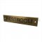 Rockwood Engraved Sign-"RESTROOM" in US10 finish