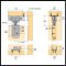 Hettich TopLine Grant 71-034 Sliding Door Hardware Specs