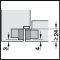 Product Specs for Hafele Concealed Hinge, Tectus TE 240 3D