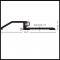 Products specs of NGP 8135 Rabbeted Threshold