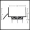 Product specs of NGP 819T U Shaped Door Shoe with Thermal Break and Rain Drip