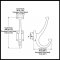 Hafele Coat Hook Cleat Mount, TAG Synergy Elite Collection Specs