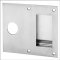 Actual Image of Rockwood 94DL - Dead Lock Flush Door Pull 