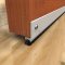 Aluminum Mill Finish Door Bottom Sweep by Pemko on Wooden Interior Door