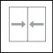 Two Sliding Door System Diagram of Hafele EKU Frontino 40 Coplanar Door