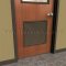 Activar 700A Louver on a Wooden Door