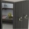 Deltana MH11 Coat and Hat Hook applied to cabinet