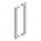 Deltana SPBB1810 Straight Door Pull Set in Polished Stainless Finish