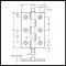 Deltana CH2517 Cabinet Hinge Specs